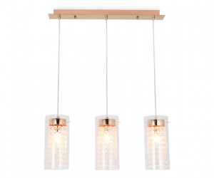 TR3663/3 GD/CL золото/прозрачный E14/3 max 40W 560*110*800