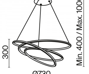 Подвесной светильник Maytoni MOD100PL-L88WK1