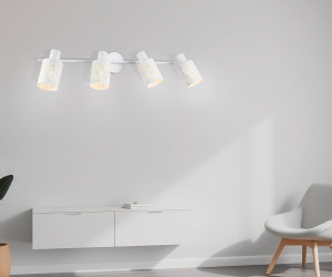 TR8666/4 WH белый E14/4 max 60W 760*100*190