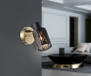 TR8667 BK/SB чёрный/бронза E14 max 60W 180*100*150