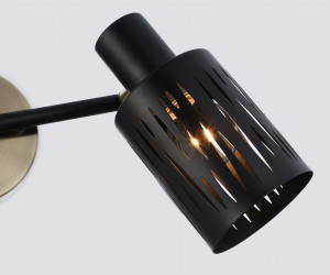 TR8668/2 BK/SB чёрный/бронза E14/2 max 60W 360*100*190