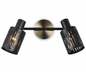 TR8668/2 BK/SB чёрный/бронза E14/2 max 60W 360*100*190