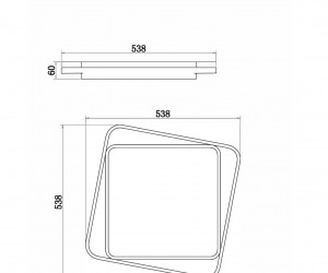 Потолочный светильник Freya FR10030CL-L88B