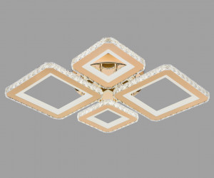 FA1727/4 GD золото 108W3000K/4200K/6400K 630*530*90 (ПДУ РАДИО 2.4G)