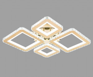 FA1727/4 GD золото 108W3000K/4200K/6400K 630*530*90 (ПДУ РАДИО 2.4G)