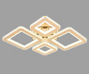 FA1727/4 GD золото 108W3000K/4200K/6400K 630*530*90 (ПДУ РАДИО 2.4G)