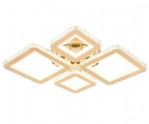 FA1727/4 GD золото 108W3000K/4200K/6400K 630*530*90 (ПДУ РАДИО 2.4G)