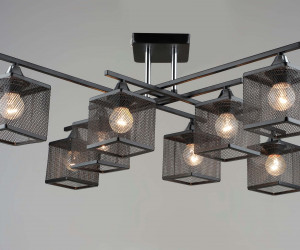 Потолочная люстра SL8432-8 BK+CR 000066048