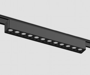 GV1409 BK черный IP20 12W 4200K 48V 24° 230*26*24