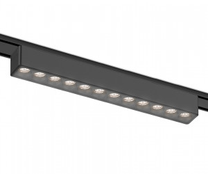 GV1409 BK черный IP20 12W 4200K 48V 24° 230*26*24