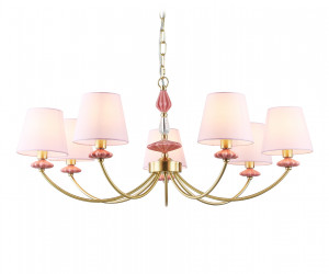 LH75025/7 GD/PI золото/розовый E14/7 max 40W D890*800