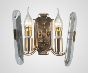 Настенный светильник P9152-2W GD 000029353