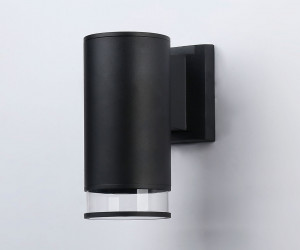 ST3819 BK/CL черный/прозрачный IP54 GU10 max 35W 187*90*160