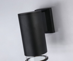 ST3819 BK/CL черный/прозрачный IP54 GU10 max 35W 187*90*160