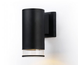 ST3819 BK/CL черный/прозрачный IP54 GU10 max 35W 187*90*160