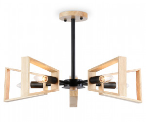 TR80495/5 BK/LW черный/светлое дерево E14/5 max 60W D620*430