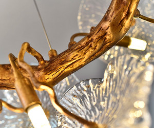 Подвесной светильник PS2418-15 GD 000067290