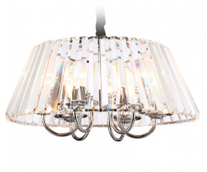 TR5038/6 CH/CL хром/прозрачный E14/6 max 40W D496*256