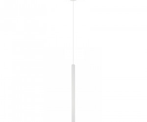 DK4303-WH Подвесной светильник со встроенным светодиодом, 5W, IP 20, 3000K, белый, алюминий