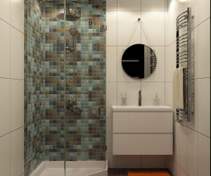 DK3007-WH Накладной светильник влагозащ., IP 44, 15 Вт, GU10, белый, алюминий