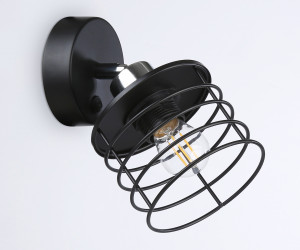 TR8088 BK/CH черный/хром E27 max 40W D120*200