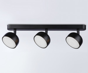 TN71018/3 BK черный GX53/3 max 12W 400*80*90