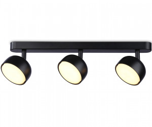 TN71018/3 BK черный GX53/3 max 12W 400*80*90