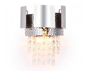 TR5250/2 SL/CL серебро/прозрачный E14/2 max 40W 270*240*150