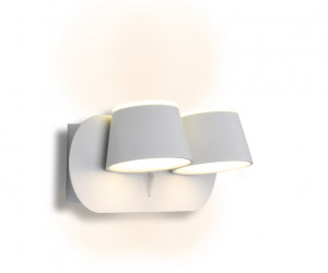 FW171/2 WH/S белый/песок LED 3000K 20W 230*100*140