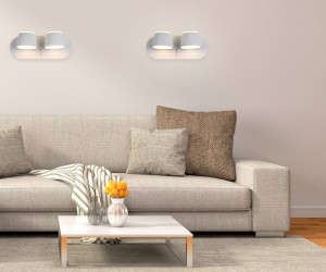 FW171/2 WH/S белый/песок LED 3000K 20W 230*100*140