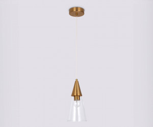 TR3666 BS/CL латунь/прозрачный E14 max 40W D120*1000