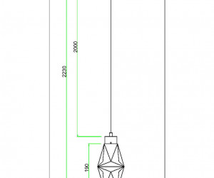Подвесной светильник Maytoni MOD325PL-01G