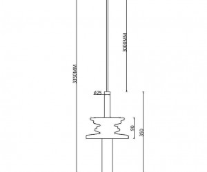 Подвесной светильник Maytoni MOD255PL-01B4