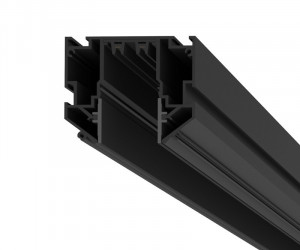 TR2023-BK Профиль-трек SMART ONE, для натяжных потолков, 3 м, алюминий, черный