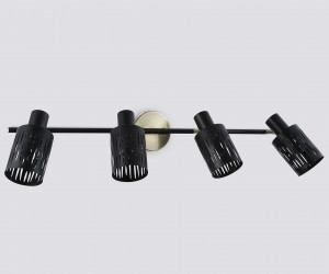 TR8670/4 BK/SB чёрный/бронза E14/4 max 60W 760*100*190