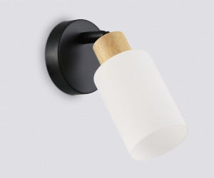 TR8720 BK/WD черный/дерево E14 max 60W 175*100*160