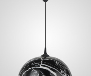 Подвесной светильник PL-005-1P-400 BK+WT 000030836