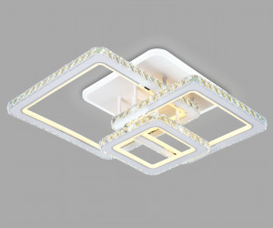 FA1732/3 WH/CH белый/хром 145W 3000K/4200K/6400K 670*510*150 (ПДУ РАДИО 2.4G)