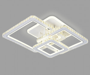 FA1732/3 WH/CH белый/хром 145W 3000K/4200K/6400K 670*510*150 (ПДУ РАДИО 2.4G)