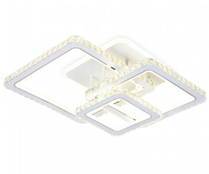 FA1732/3 WH/CH белый/хром 145W 3000K/4200K/6400K 670*510*150 (ПДУ РАДИО 2.4G)