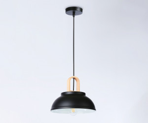 TR8192 BK/LW черный/светлое дерево E27 max 40W D290*900