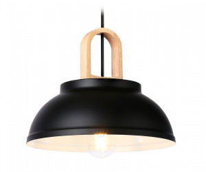TR8192 BK/LW черный/светлое дерево E27 max 40W D290*900