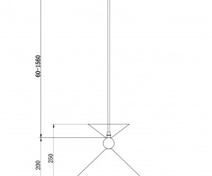 Подвесной светильник Freya FR5392PL-01W1