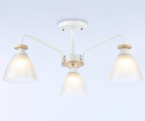 TR9562/3 WH/FR белый/белый матовый E27/3 max 40W D620*250