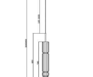 Подвесной светильник Maytoni MOD272PL-L12CH3K