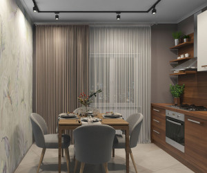 TR1002-BK Шинопровод однофазный, 2 м, черный, заглушки в комплекте