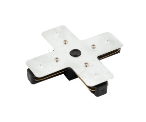 TR1104-BK Соединитель для шинопровода X-образный, черный