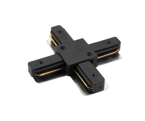 TR1104-BK Соединитель для шинопровода X-образный, черный