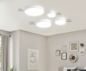 FV5524 WH белый LED 35W 4200K D300*58 (Без ПДУ)