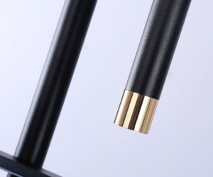 FL5394/5 BK черный 3000K/4200K/6400K+4200K 62W 1000*75*1200 (ПДУ ИК)